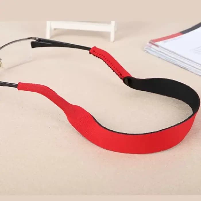 Lunettes de lunettes chaudes sangle antidérapante cordon de cou extensible Sports de plein air lunettes chaîne lunettes de soleil corde support de bande 40.8 cm