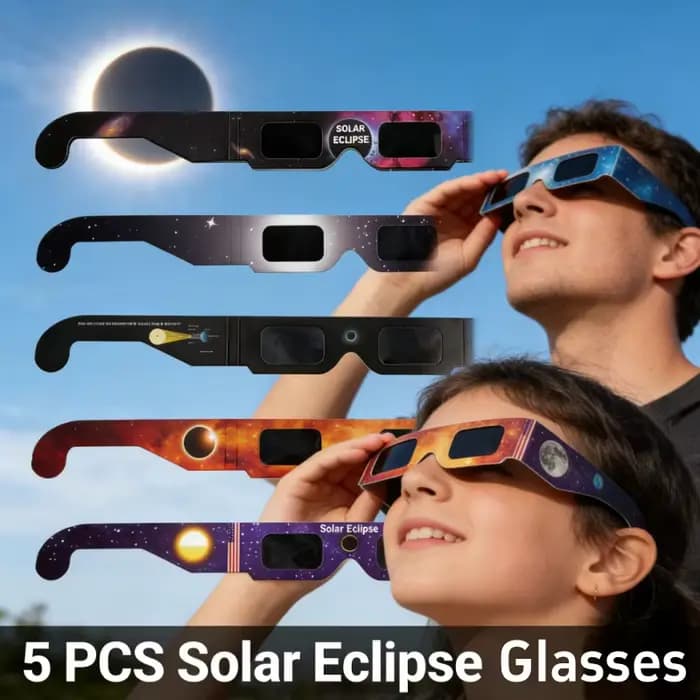Lunettes d'éclipse solaire anti-UV