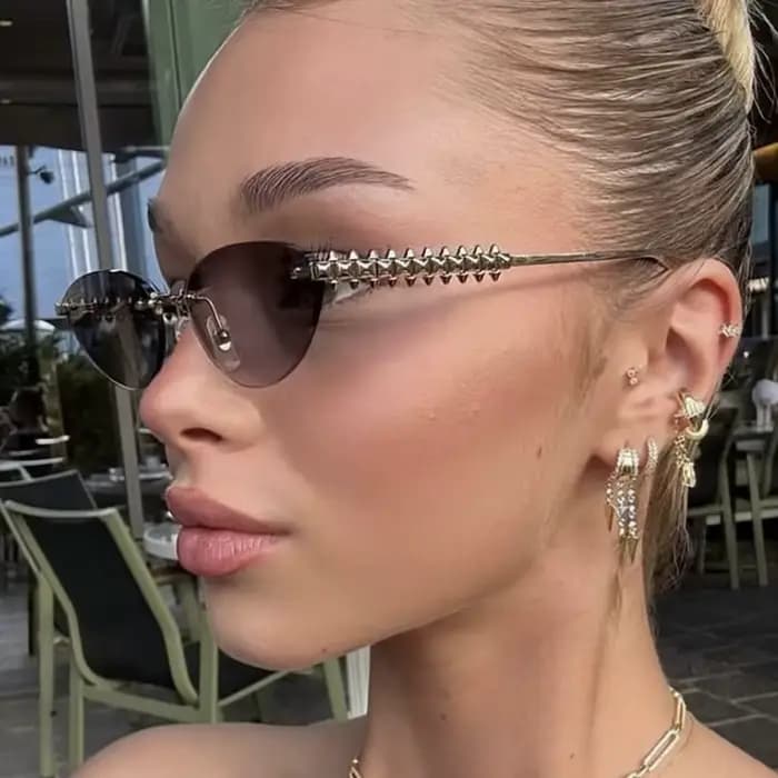 Lunettes de protection sans bords œil de chat Rivet