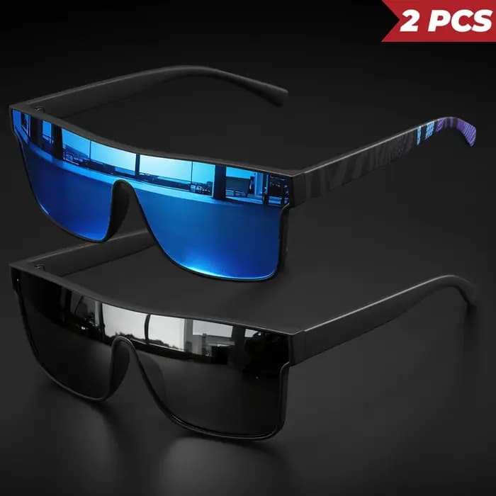 Lunettes de soleil carrées classiques à la mode