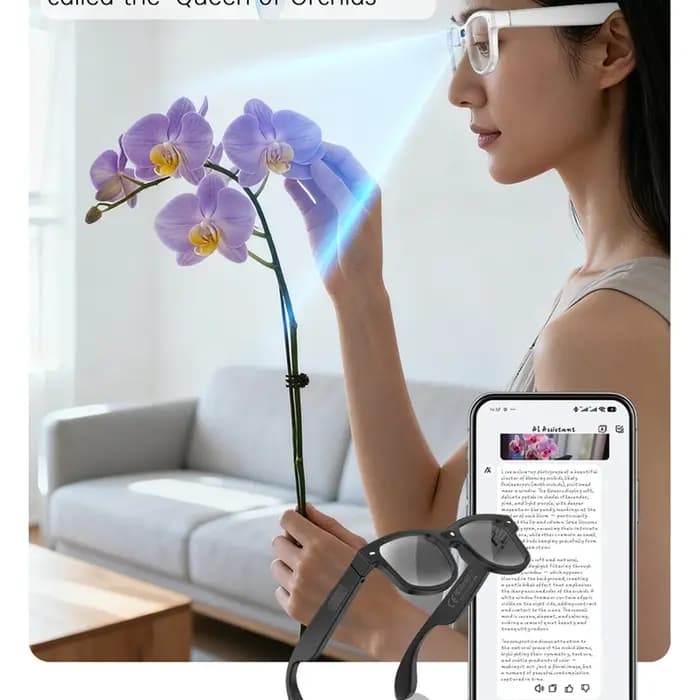 Lunettes de soleil tendance, lunettes intelligentes de cyclisme, lunettes de sport avec fonction d'appel Bluetooth, caméra, traduction en temps réel, enregistrement vidéo