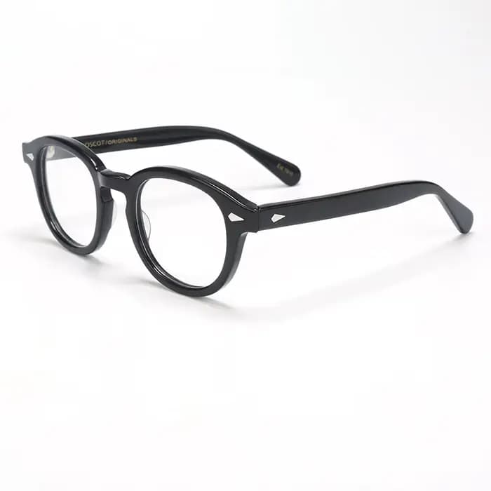Lunettes Vintage en acétate pour hommes et femmes, monture ronde, Prescription, myopie, optique, rét