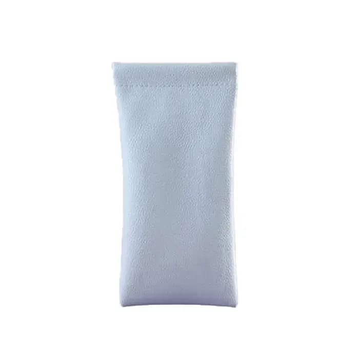 Sac à lunettes de soleil en cuir PU souple multicolore