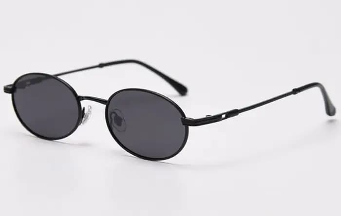 Peekaboo – lunettes ovales rétro pour hommes et femmes