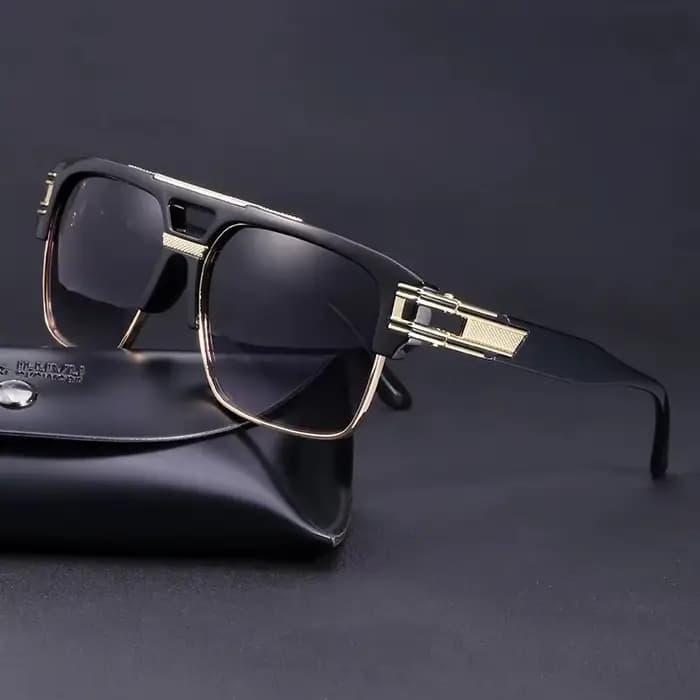 Lunettes de soleil à monture transparente pour hommes et femmes