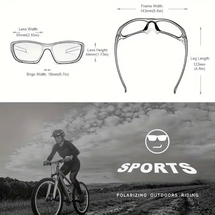 2 paires de lunettes de soleil polarisées de style fantaisie