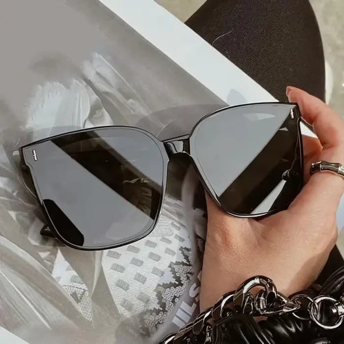 Lunettes de soleil rectangulaires rétro pour femmes