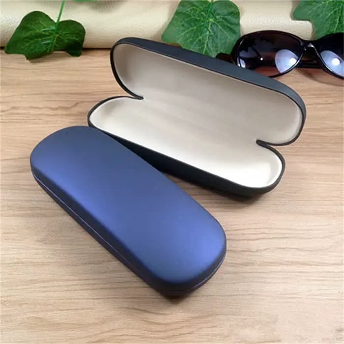 Boîte de rangement pour lunettes, étui rigide de couleur unie, étui rigide pour lunettes de soleil, pour activités de plein air, rangement à domicile, lunettes de lecture