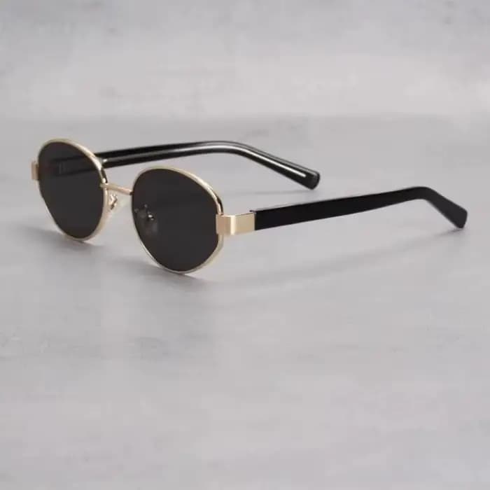 Lunettes de soleil en métal de conception de marque