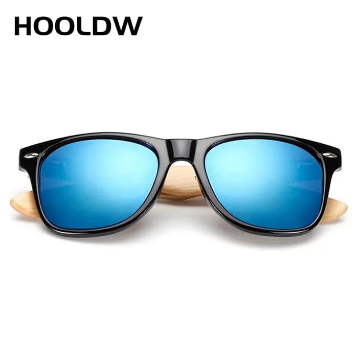 HOOLDW – lunettes de soleil en bois naturel pour hommes et femmes