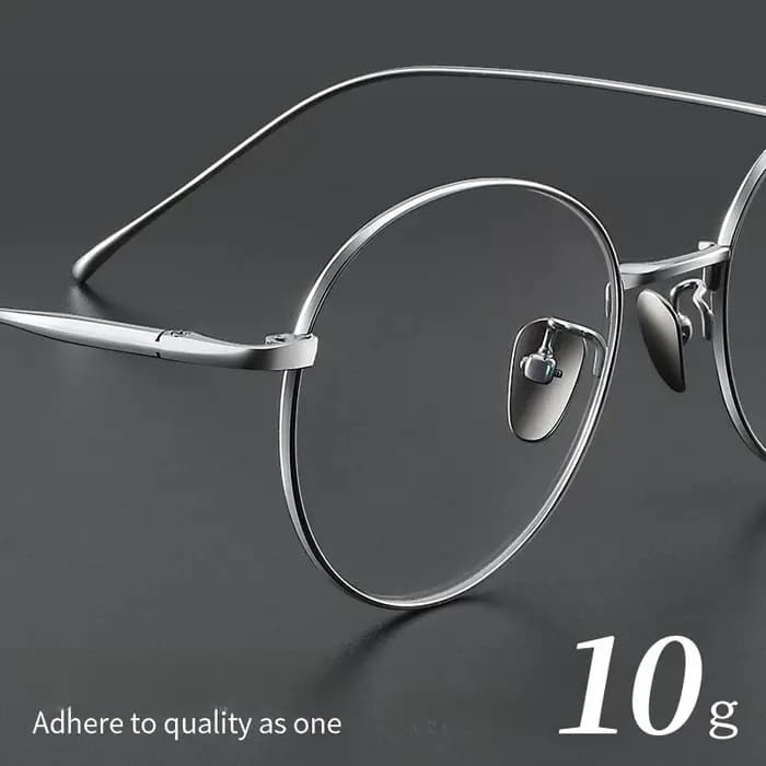 YIMARUILI mode Ultra-léger Flexible titane lunettes rétro rond optique Prescription hommes et femmes