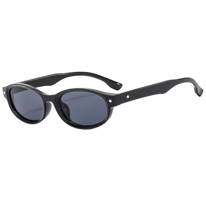 Mi Nail – lunettes de soleil personnalisées pour femmes, tendance, petite monture ovale, Y2K, Protec