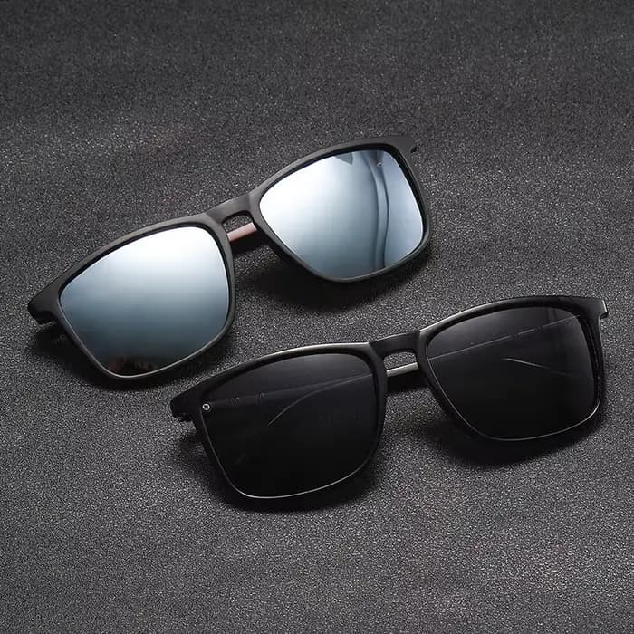 Lunettes de soleil de conduite en plein air populaires carrées à grande monture lunettes de soleil l