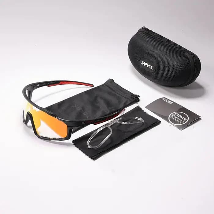 Photochromique 2025 hommes femmes Sport pêche course conduite lunettes de soleil vélo décoloration lunettes route vélo lunettes vtt lunettes