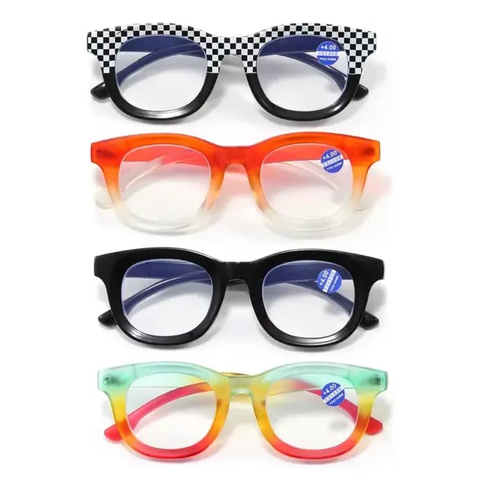 Lunettes de vue lointaine tendance de luxe Protection des yeux