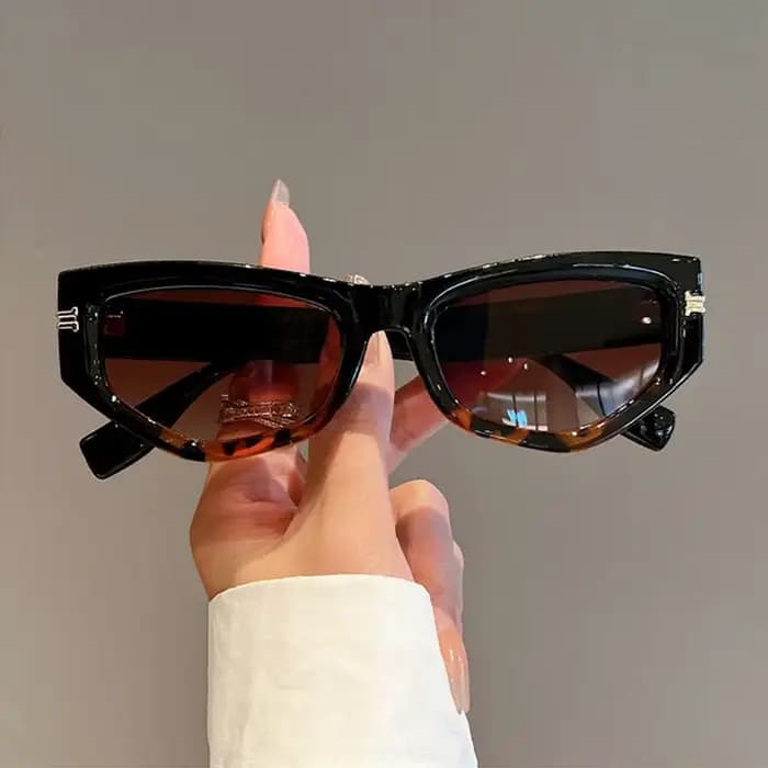 Lunettes de soleil œil de chat vintage pour femmes
