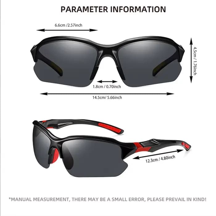 Des lunettes de soleil semi-cerclées élégantes pour hommes
