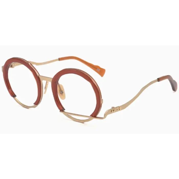 Lunettes rondes rétro faites à la main pour hommes et femmes