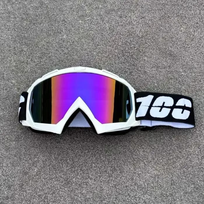 100 lunettes de moto lunettes de cyclisme en plein air tout-terrain Ski Sport MX ATV Dirt Bike lunettes de course lunettes de Motocross vélo Google