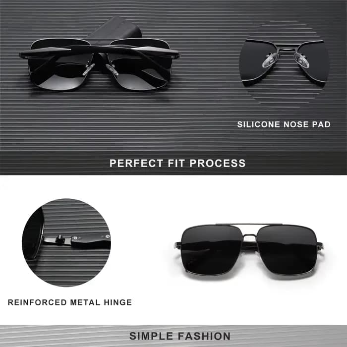 KINGSEVEN Lunettes de soleil polarisées pour hommes et femmes, pour la conduite, la pêche, les voyag