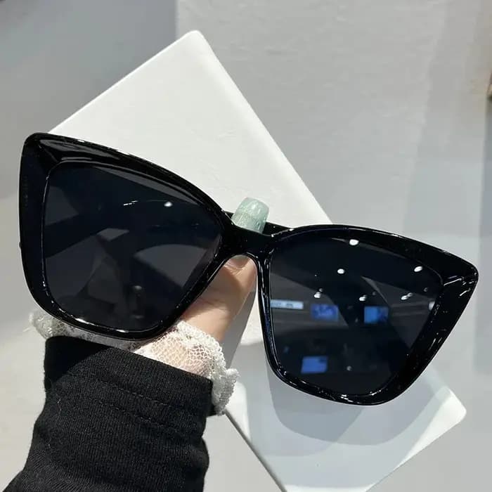 Lunettes de soleil œil de chat tendance pour femmes, lunettes de soleil carrées rétro, nouvelles lunettes de protection UV400, lunettes de soleil à la mode pour l'été