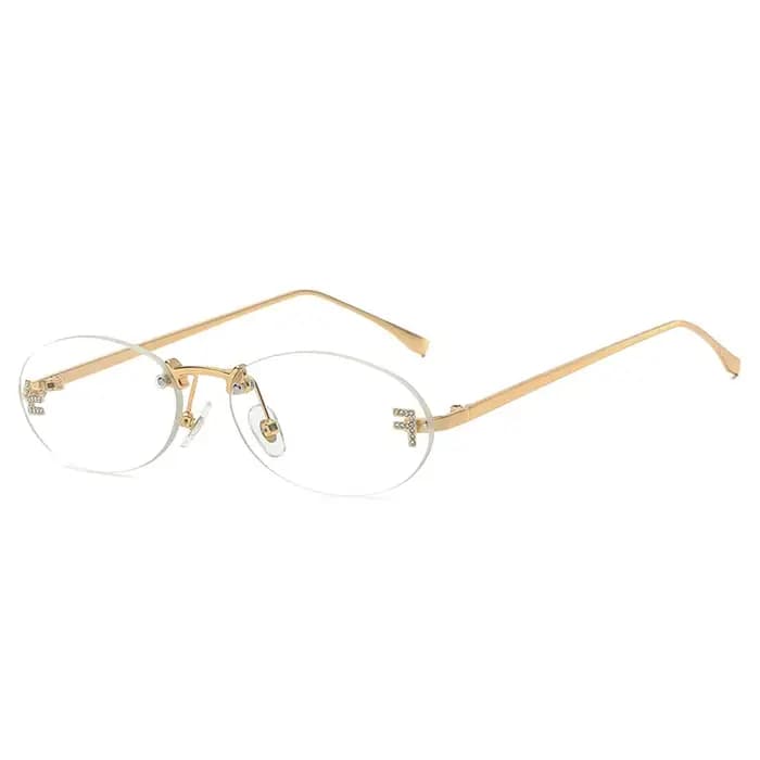 Lunettes de soleil sans monture pour hommes et femmes