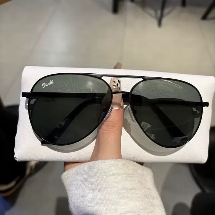 Nouvelles lunettes de soleil en verre 2026 pour hommes