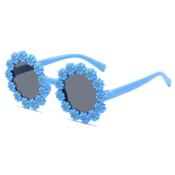 Petites lunettes de soleil AndrBaby pour garçons et filles, petites fleurs mignonnes, lunettes de de