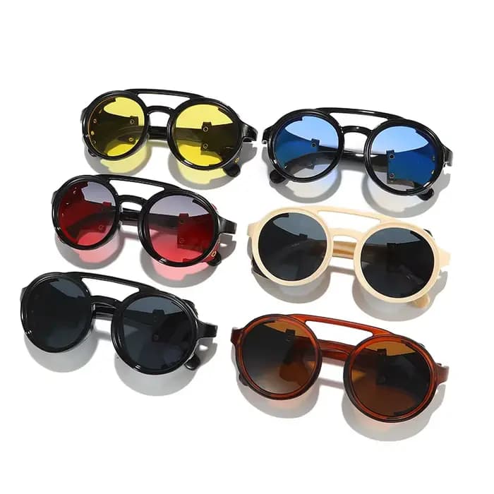 Lunettes de soleil rétro hommes femmes