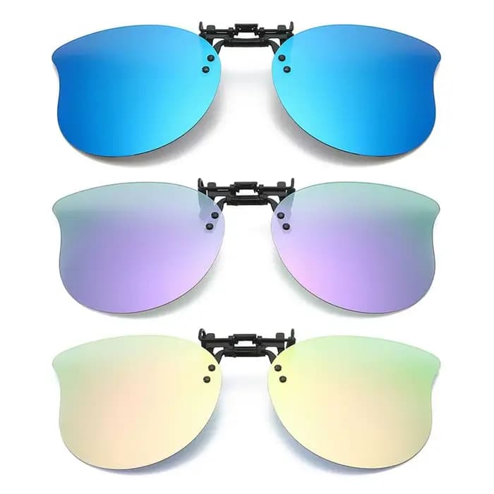Lunettes de soleil polarisées à clipser sur les délinquants