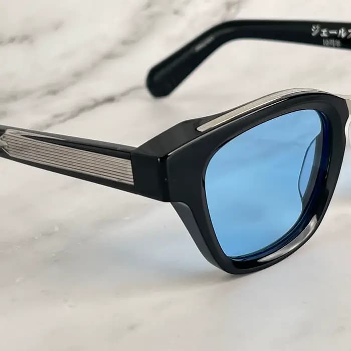 Lunettes de soleil ovales de luxe faites à la main JULIES 10th