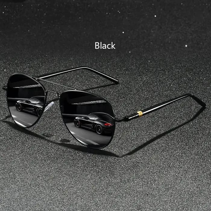 Lunettes de soleil vintage à monture métallique pour hommes et femmes