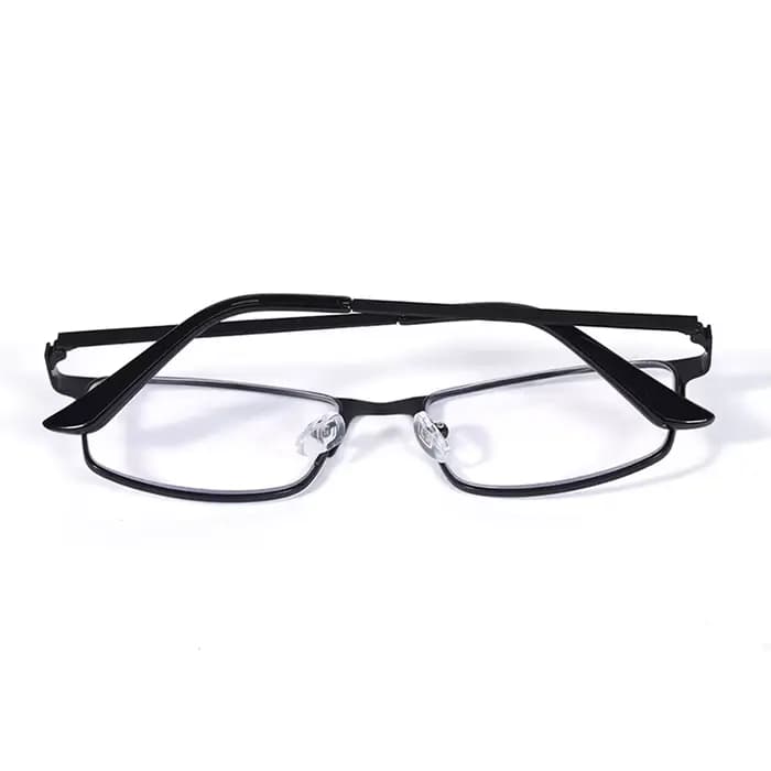 Lunettes de lecture professionnelles à monture noire pour hommes