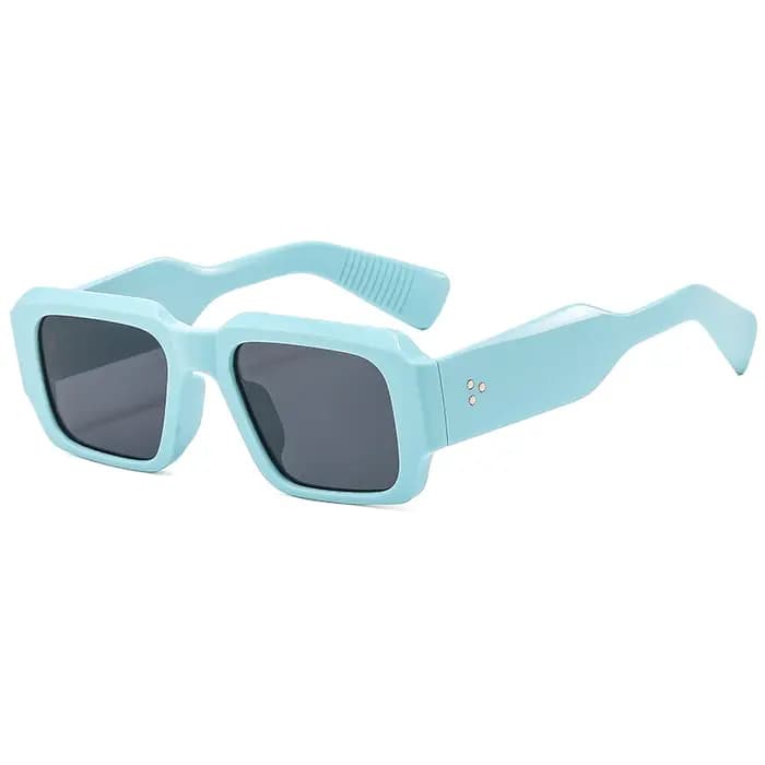 Nouveau rétro Mi Nail carré minimaliste résistant aux UV lunettes de soleil populaire INS personnalisé mode lunettes de soleil femme