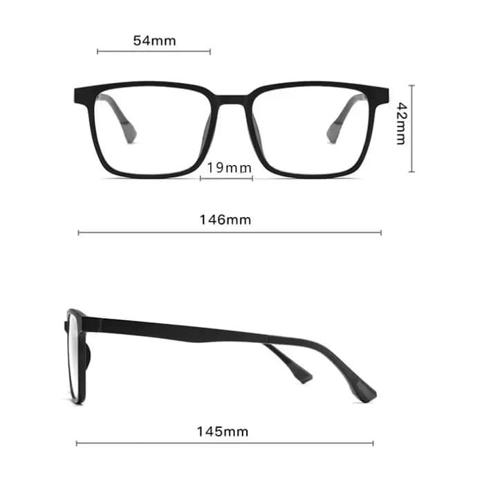 VICKY lunettes de Prescription magnétiques rabattables hommes femmes TR90