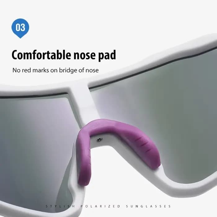 Lunettes de cyclisme polarisées pour hommes et femmes