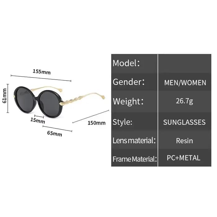 KAMMPT lunettes de soleil rondes rétro pour femmes mode populaire Vintage cadre hommes luxe tendance
