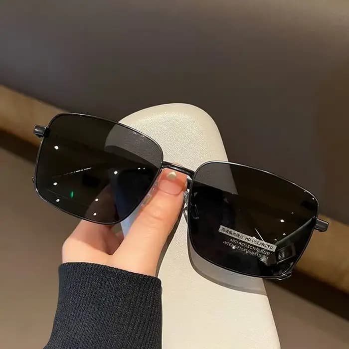 Lunettes de soleil pour hommes haut de gamme, polarisées, résistantes aux UV400, pour la conduite et la pêche, nouvelle collection 2026, grande monture, mode, haute définition, ultra