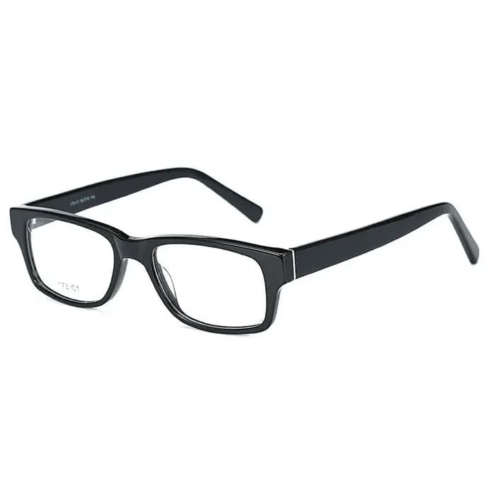 BLUEMOKY Lunettes de prescription rectangulaires plein cadre raffinées