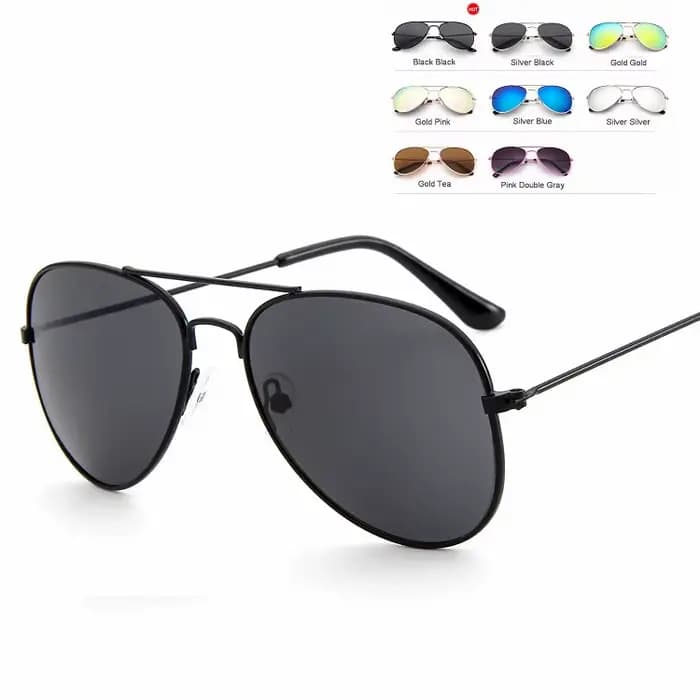 Lunettes de soleil d'aviation pour garçon et fille