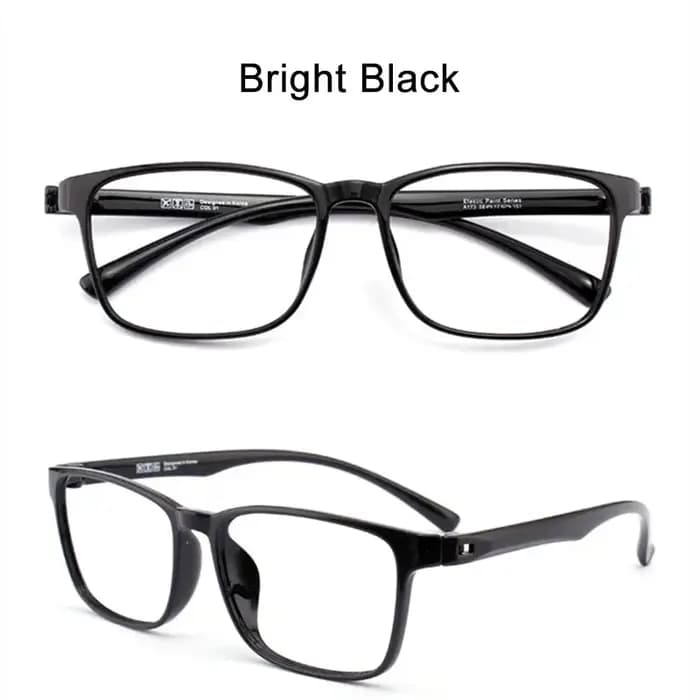 Lunettes carrées surdimensionnées pour grand visage TR90