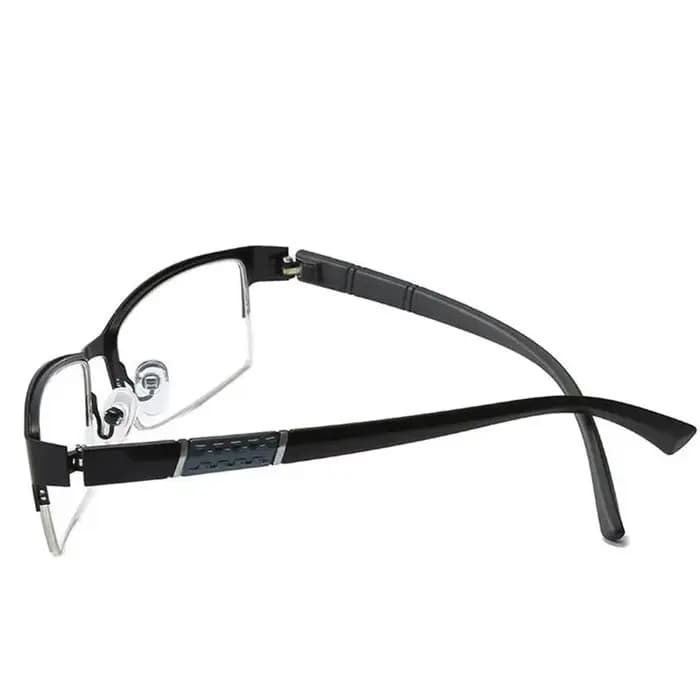 Lunettes de lecture demi-monture métallique