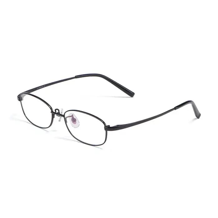 Lunettes optiques à monture en titane à jante complète pour hommes et femmes, monture de forme ronde