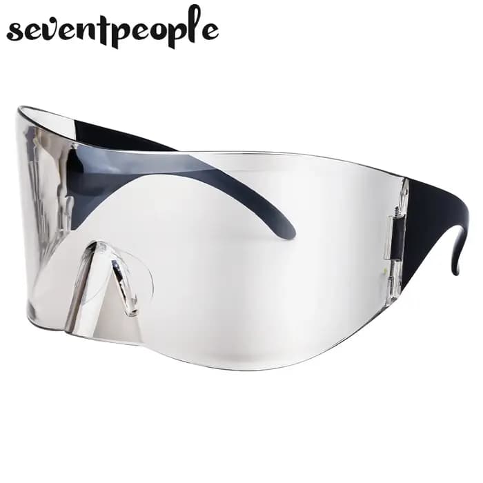 Lunettes de soleil rectangulaires unisexe 2026 de luxe