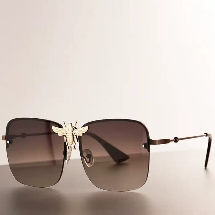 Lunettes de soleil abeille de luxe pour hommes et femmes