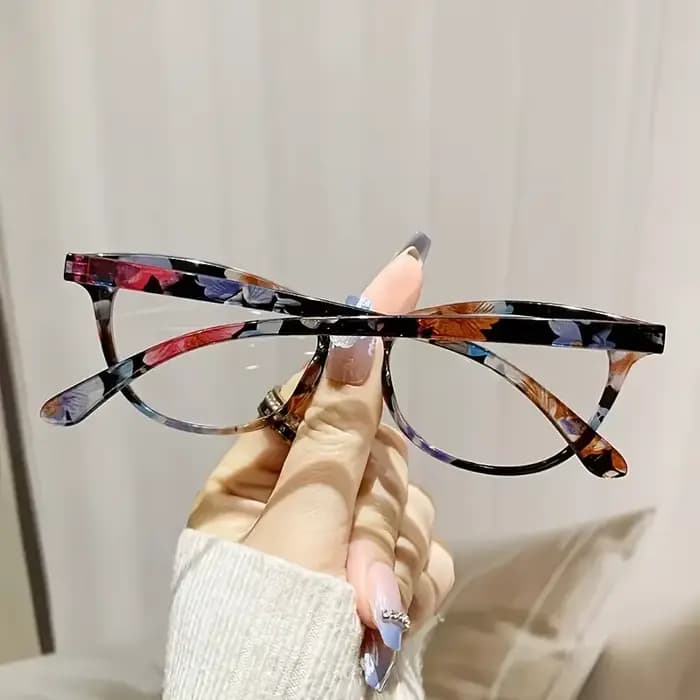 Lunettes de lecture œil de chat, 2 pièces, décoration d'été, Anti-lumière bleue, paquet de mode, lun
