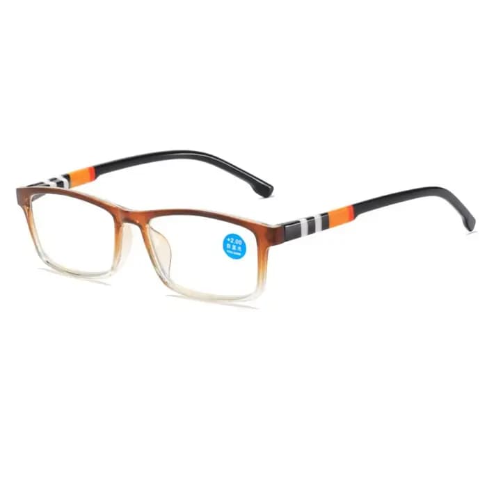 Lunettes de lecture imprimées à rayures pour hommes et femmes, haute définition, confortables, Anti-