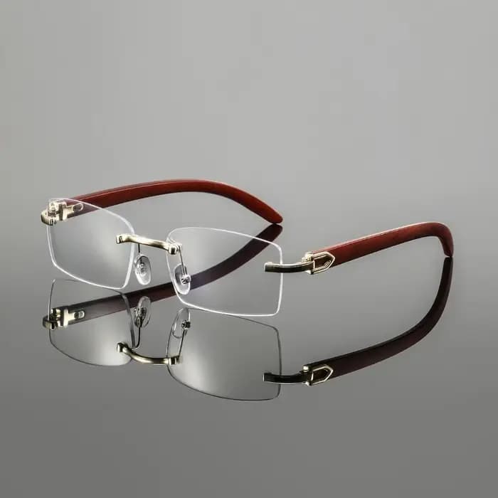 1 paire de lunettes décoratives classiques et tendance