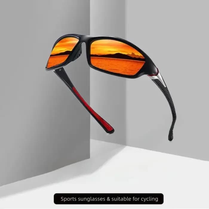 Lunettes de soleil de sport pour le cyclisme, la pêche, la course à pied, lunettes de soleil Rayed, lunettes de soleil d'extérieur pour hommes et femmes