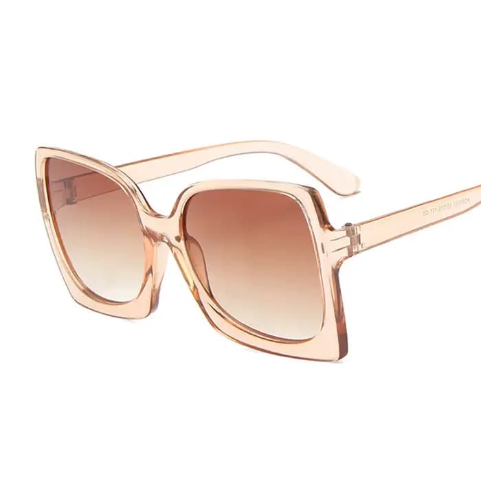 Lunettes De soleil carrées surdimensionnées pour femmes